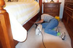 we vacuum or clean under all furniture